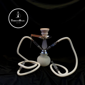12" Inch Pumpkin Baby Shisha Hookah 2 Hose Smoking Pipe