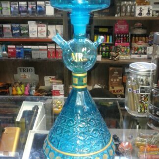 Glass hookah large includes leather suit case - Assorted Colours
