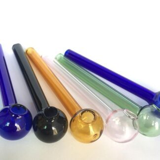 Colourful Pyrex Glass Herbal Pipe