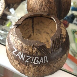 WOODEN COCONUT HAND CRAFTED ASHTRAY