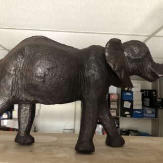 WOODEN AFRICAN HAND CRAFTED ELEPHANT