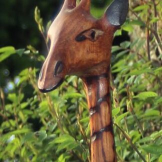 WOODEN LARGE GIRAFFE