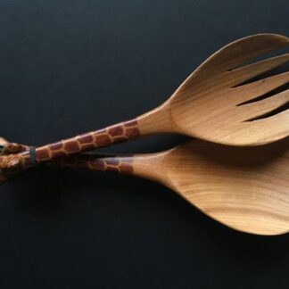 WOODEN SALAD SPOONS