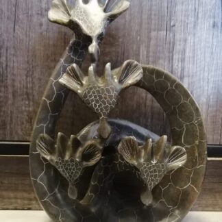 Giraffe 4 Heads