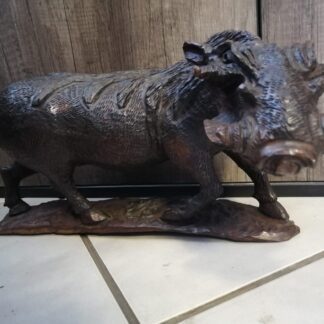 Medium Carved Warthog
