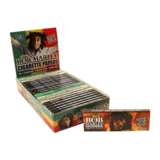 Rolling Paper Bob Marley Pure Hemp 1 1/4 + Tips