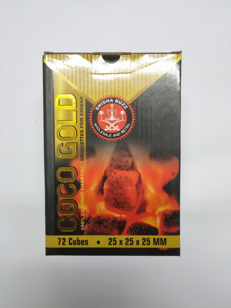 Coco Gold 1kg 72 cubes Coconut Charcoal – TobaccoVille