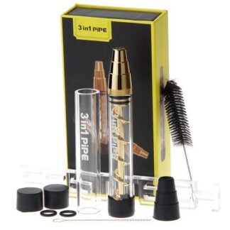 3 in 1 Twisty Glass Blunt
