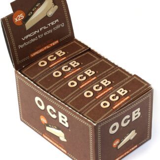 OCB UNBLEACHED VIRGIN FILTER TIPS