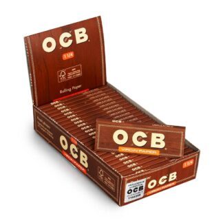 Rolling Paper OCB Unbleached Brown 1 1/4 Standard Size