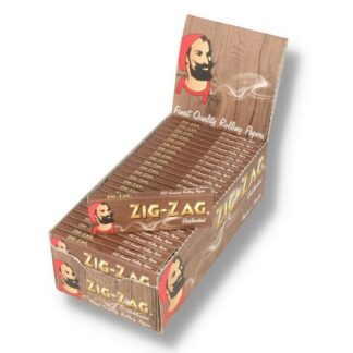 Rolling Paper Zig Zag Unbleached Brown Standard
