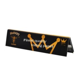 Rolling Paper Hornet Black 1/4 Size