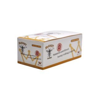 Rolling Paper Hornet White 1/4 Standard Size Natural Unrefined Hemp