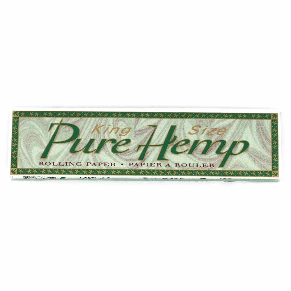 Rolling Paper Pure Hemp Green King Size