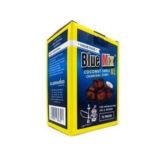 Charcoal Blue Mix Coconut Shell 72 Pieces – 1kg