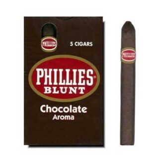 Cigar Phillies Blunt - Chocolate (Box of 5 Cigars)